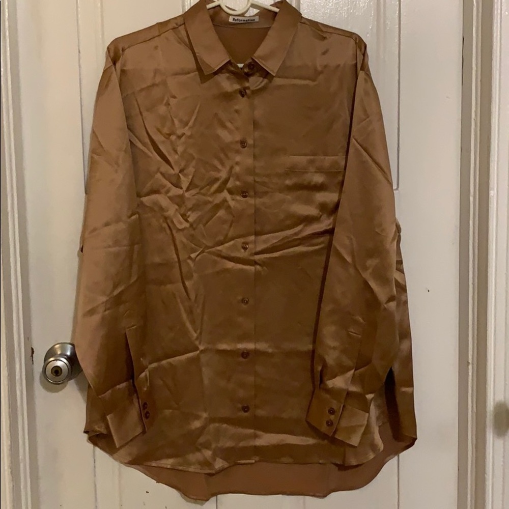 Reformation shirt XL